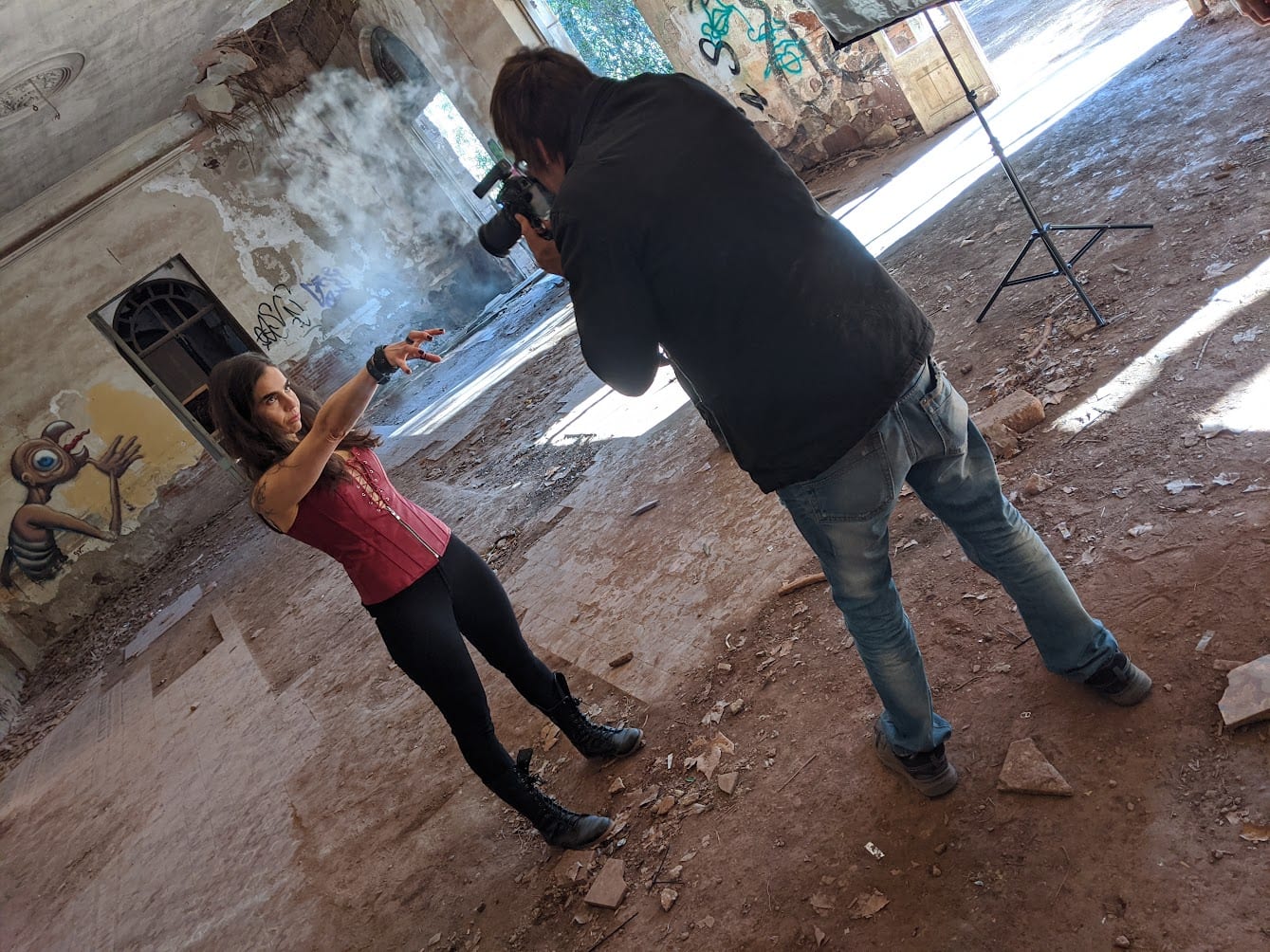 Steel God band photoshoot